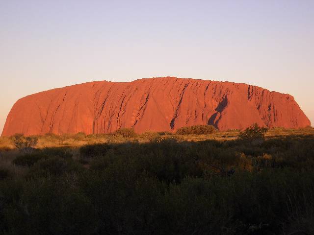 Uluru at Sunset