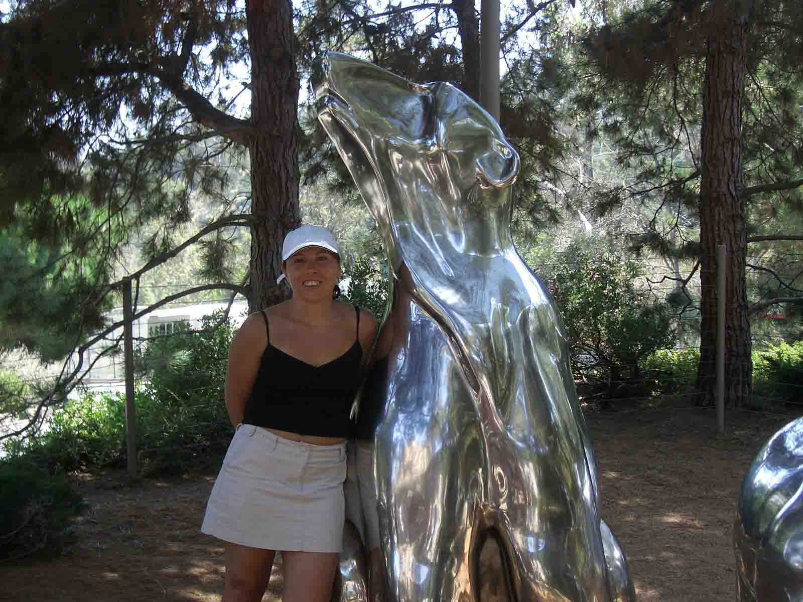 Kerstin's turn to get up close and personal