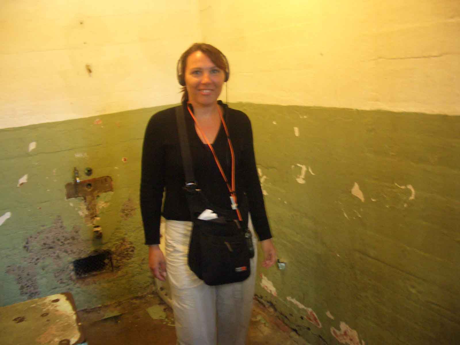 Kerstin where she belongs .... in Alcatraz!