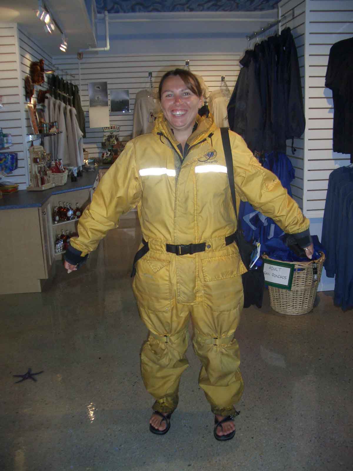 Kerstin in her very sexy whaling outfit