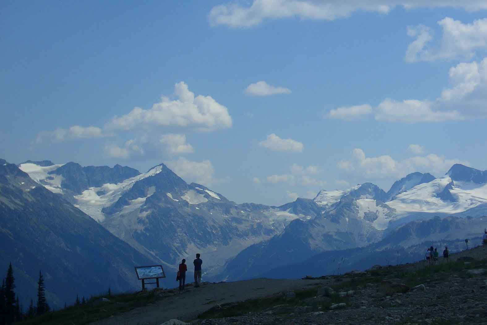 View from Whistler Mountain