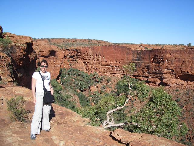At the top of Kings Canyon