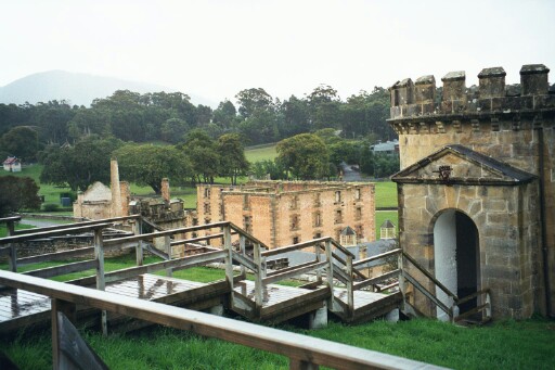 The ruins of the former penal settlement of Port Arthur