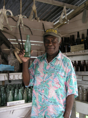 The Coca-Cola bottle man