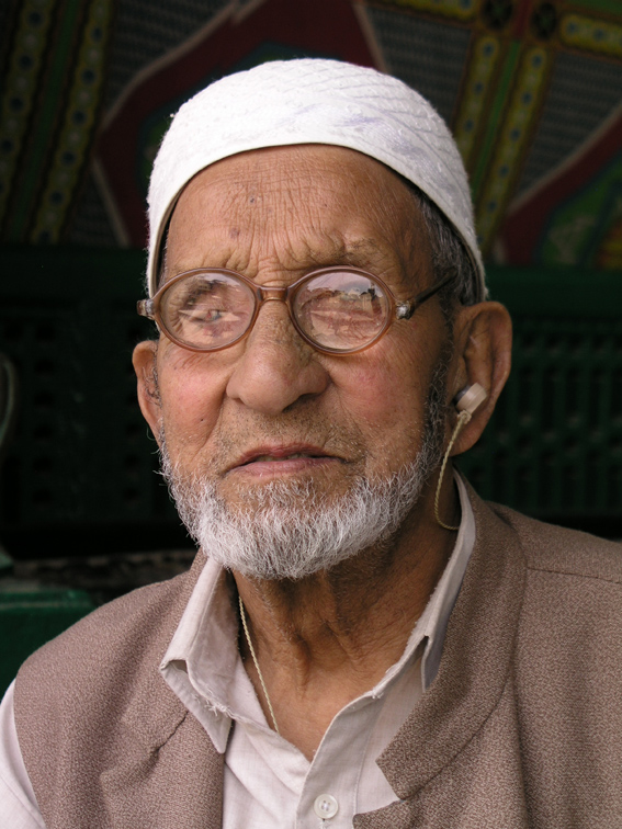 One of the attendants at Khanqah-i-Muala