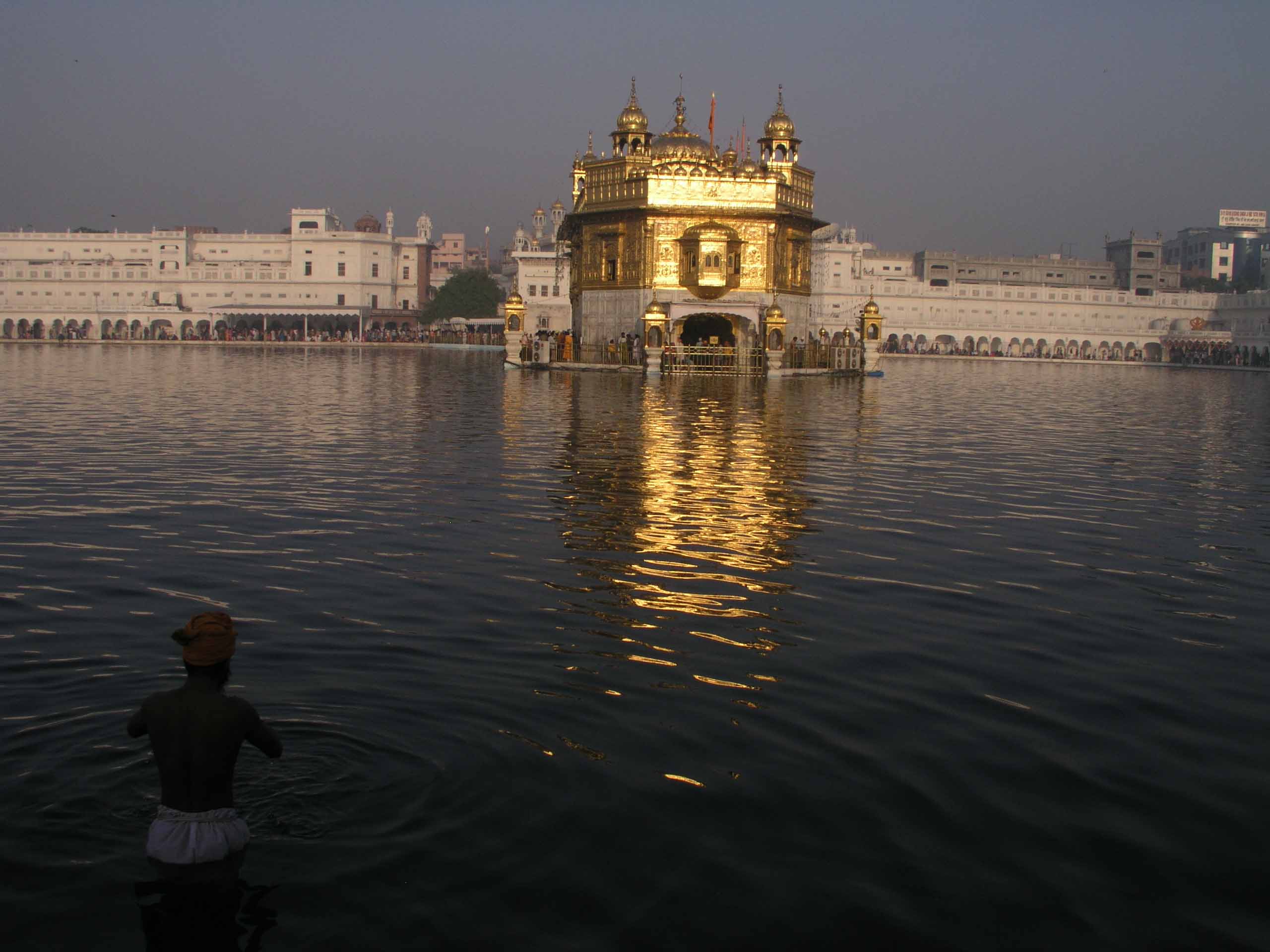 A holy dip