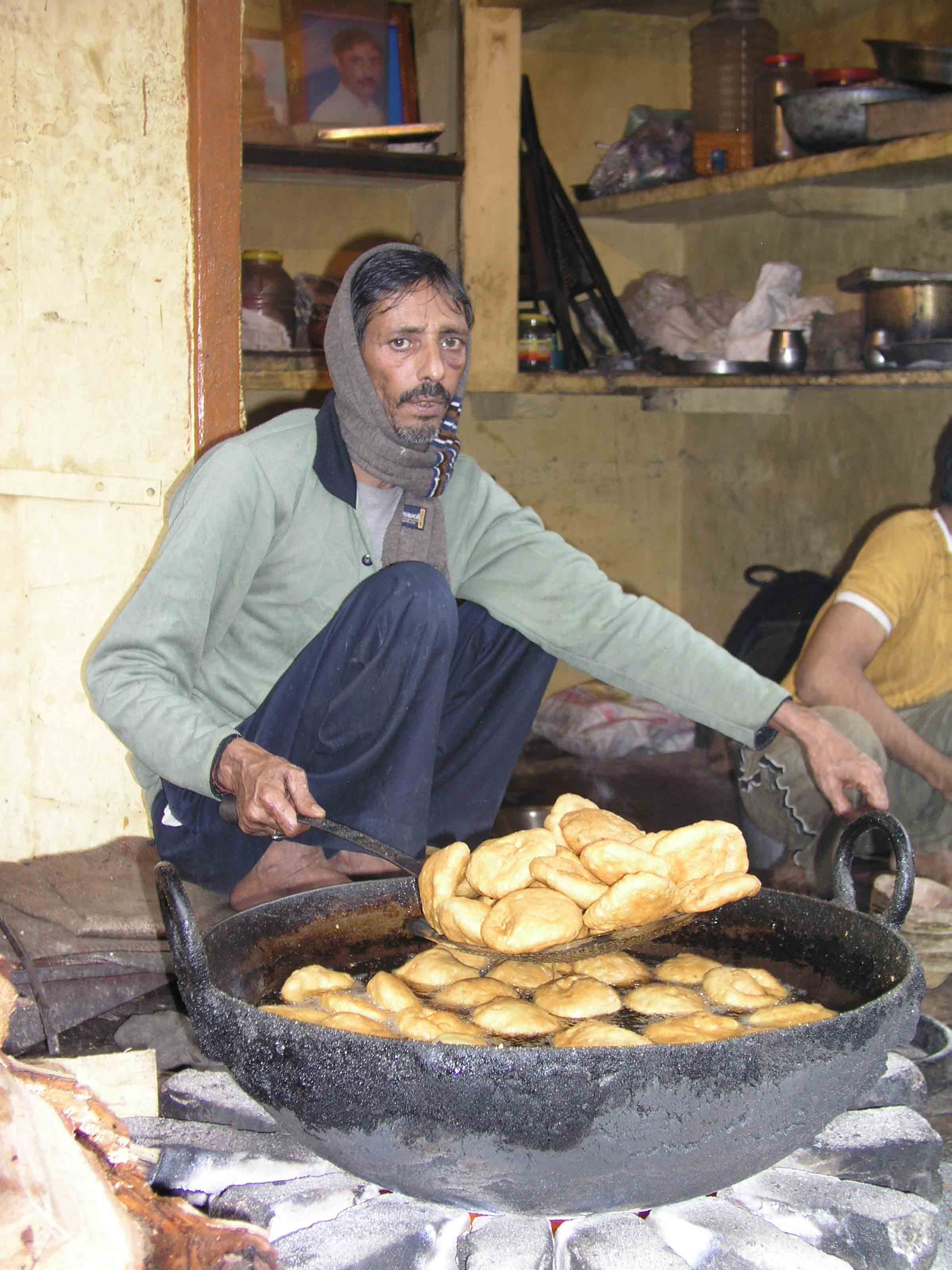 The Kachori-wallah in Nawalgarhm Shekhawati