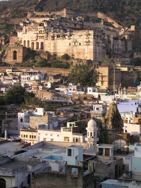 Bundi Fort and town