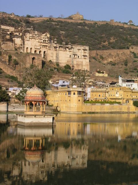Bundi tank as the sun begins to set