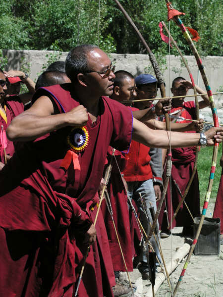 More archery monks