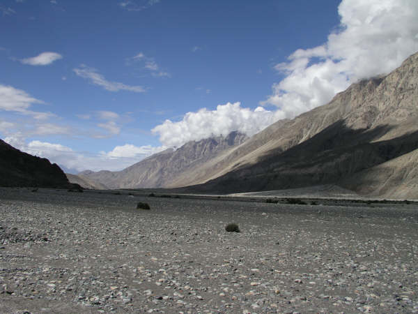 This is where we were stuck for a night - not bad huh?