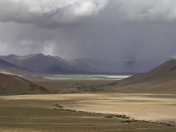 Looking back at the rains over Tsokar