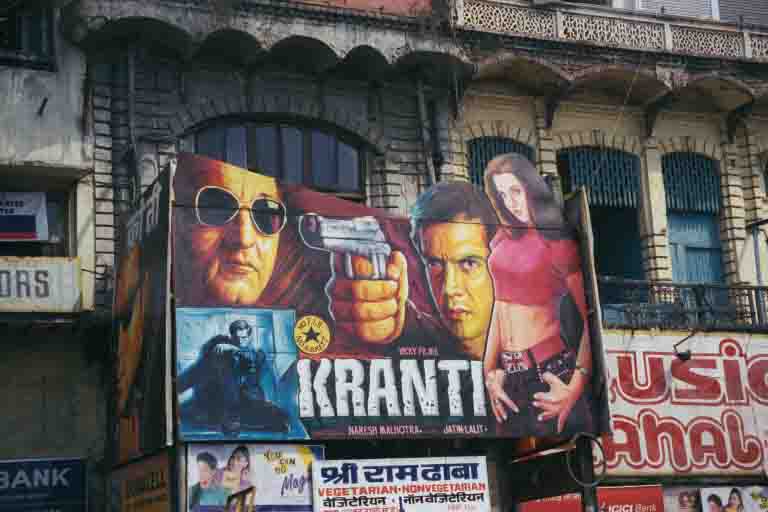 Bollywood hoarding, Delhi