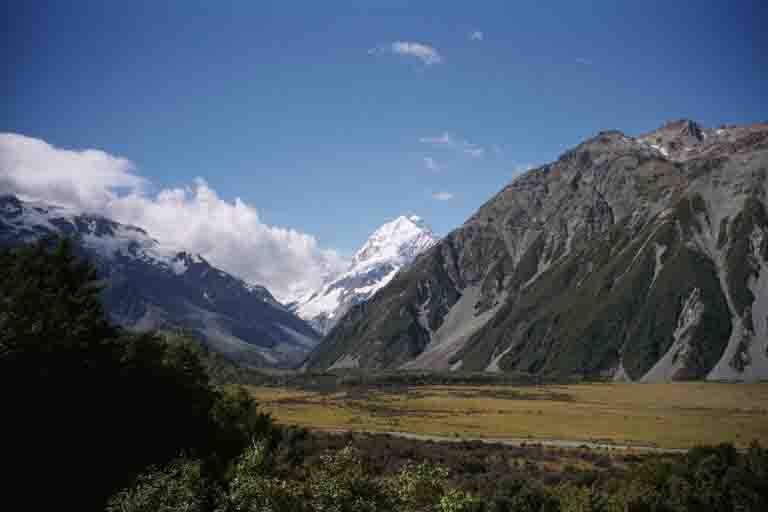 View of Mount Cook, NZ