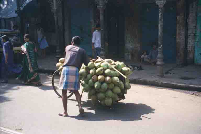 The man who brought refreshment on a very hot day in Calcutta
